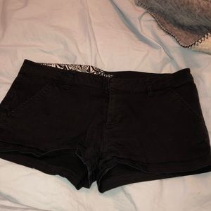 Black Volcom shorts